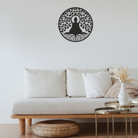 MDF WALL Buddha Mandala  ART