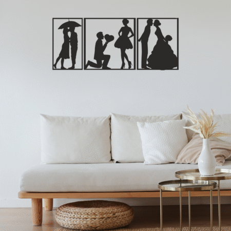 MDF WALL COUPLES ART