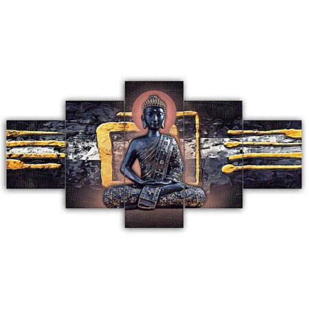 Buddha Set of Five 3D